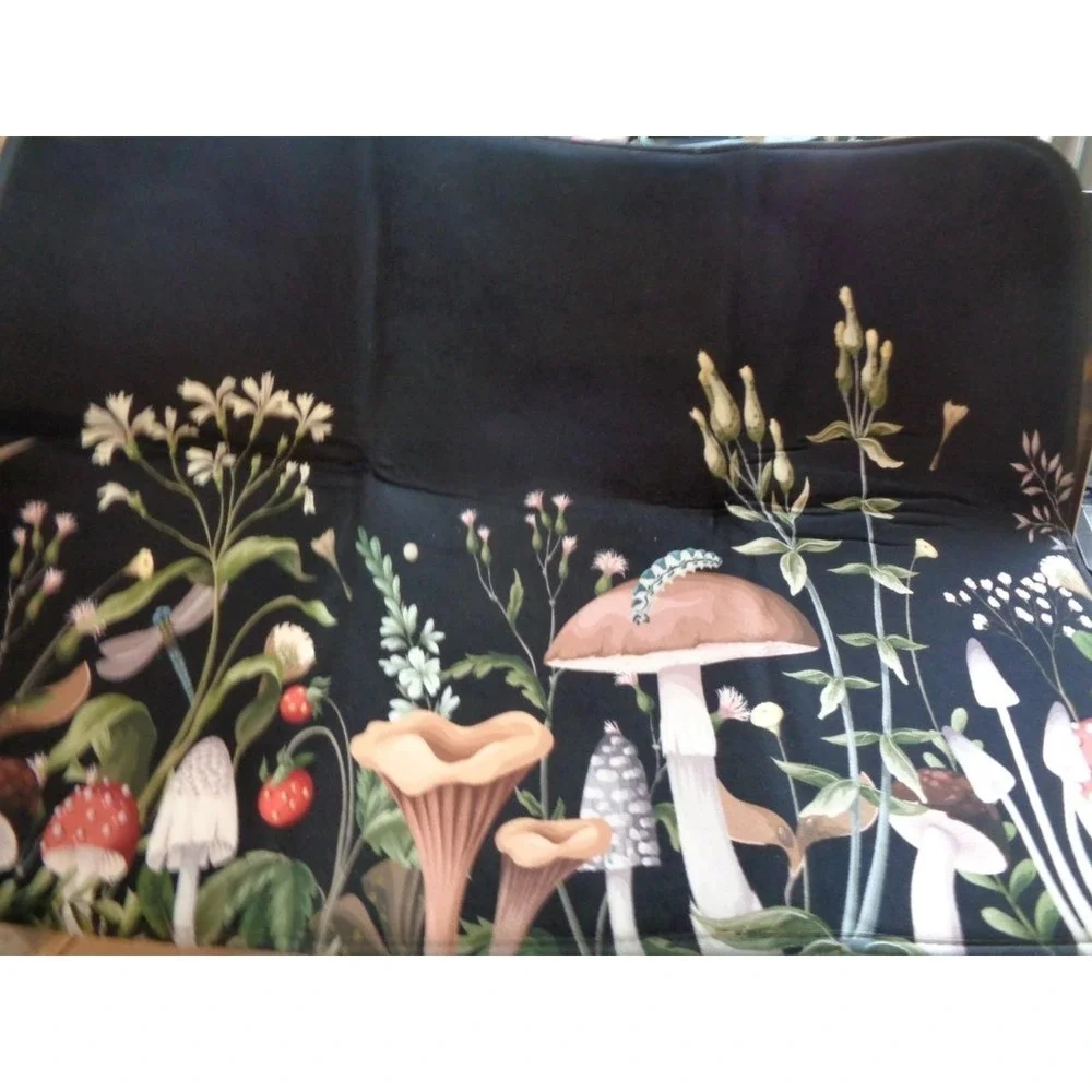 Mushroom Dish Drying Mat Stove Cover 18 x 23 1/2